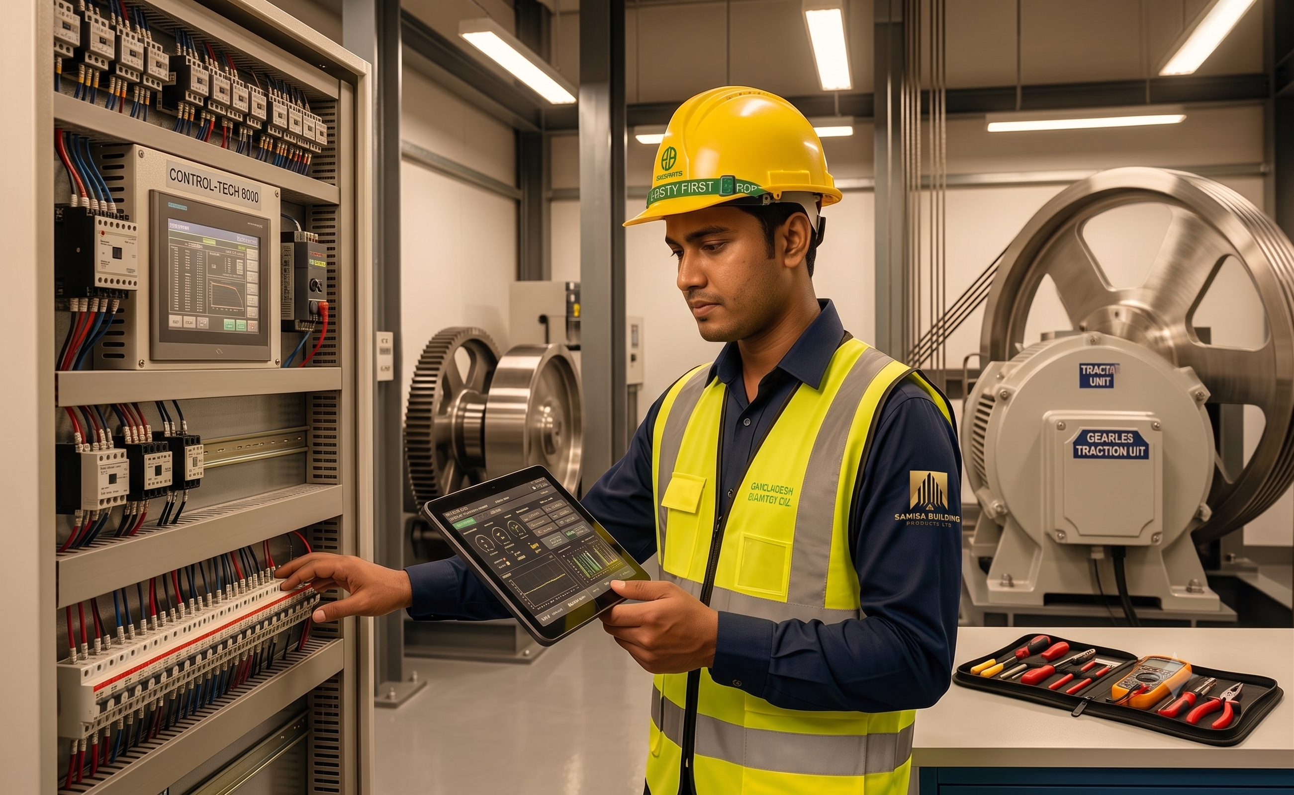 Lift intelligent control and drive technology